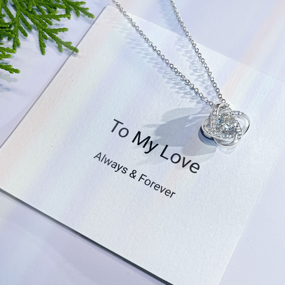Love Knot Necklace – Symbol of Eternal Connection