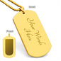 Not just a Dog Tag, Dog Tag but something meaningful to have close to you heart.