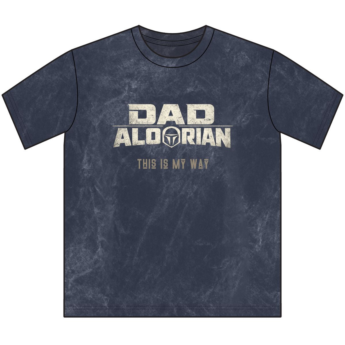 100% soft cotton Dad Alorian Vintage Crewneck Tee — “This Is My Way” Graphic Dad T‑Shirt