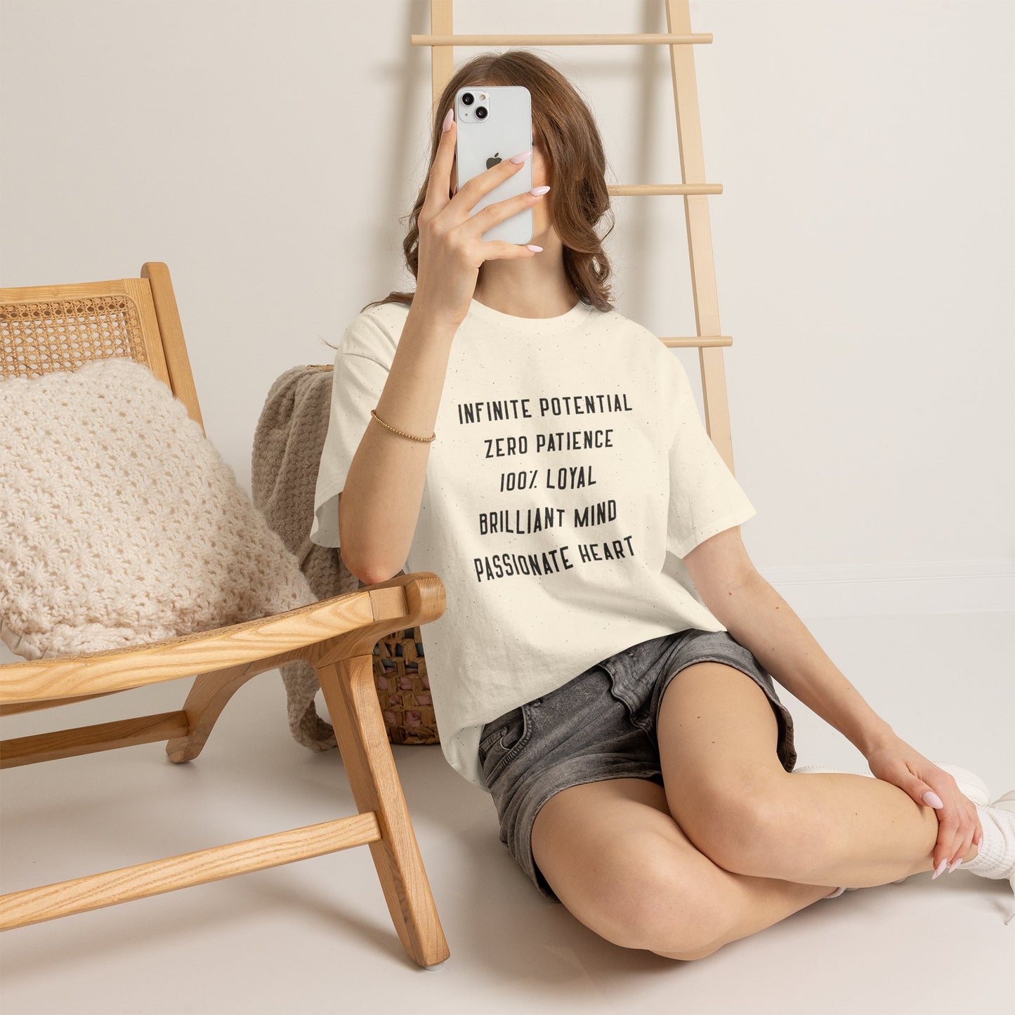 Gemini Zodiac Tee — 'Infinite Potential / Zero Patience' Horoscope T-Shirt