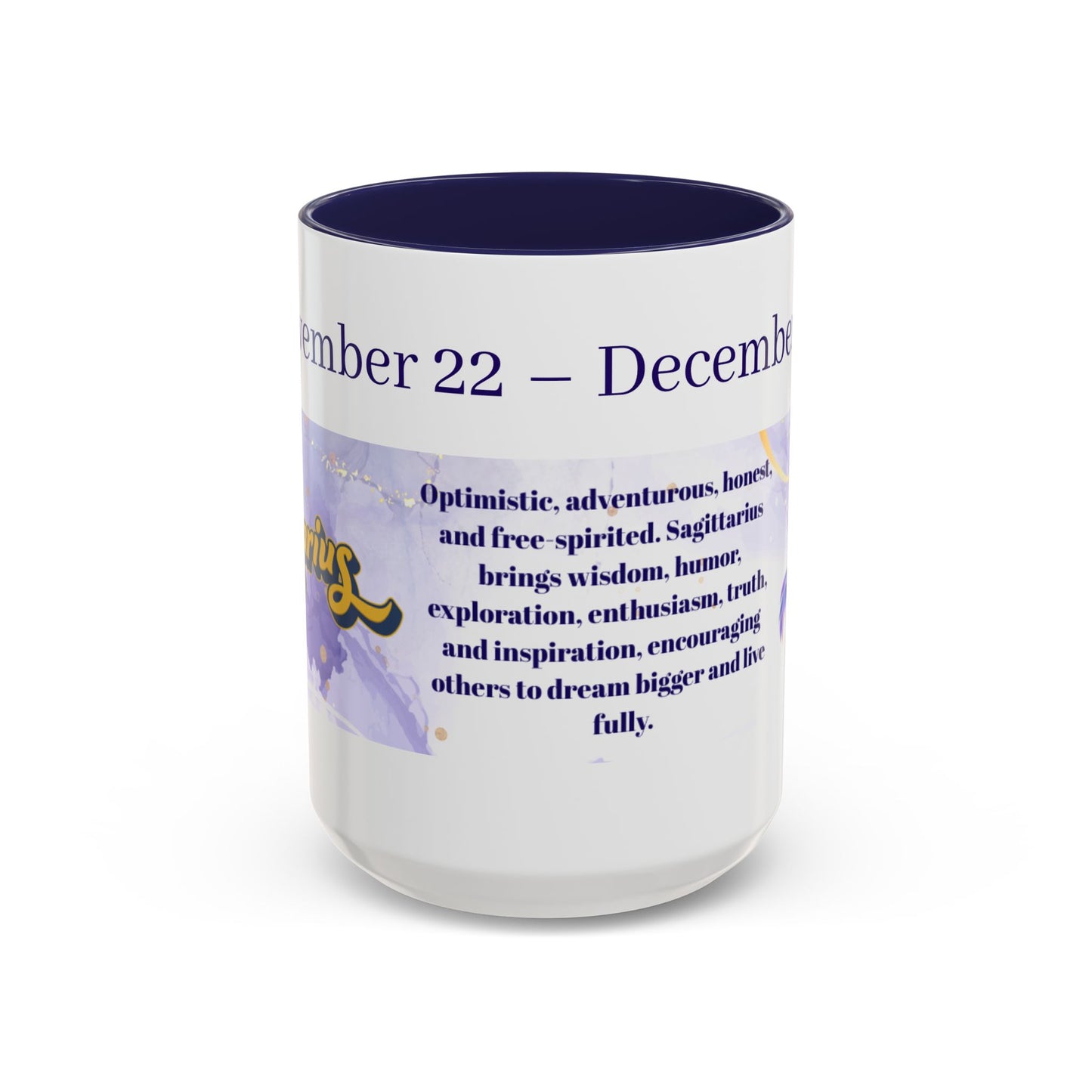 Sagittarius Zodiac Coffee Mug — December 22–January 21 Horoscope Gift