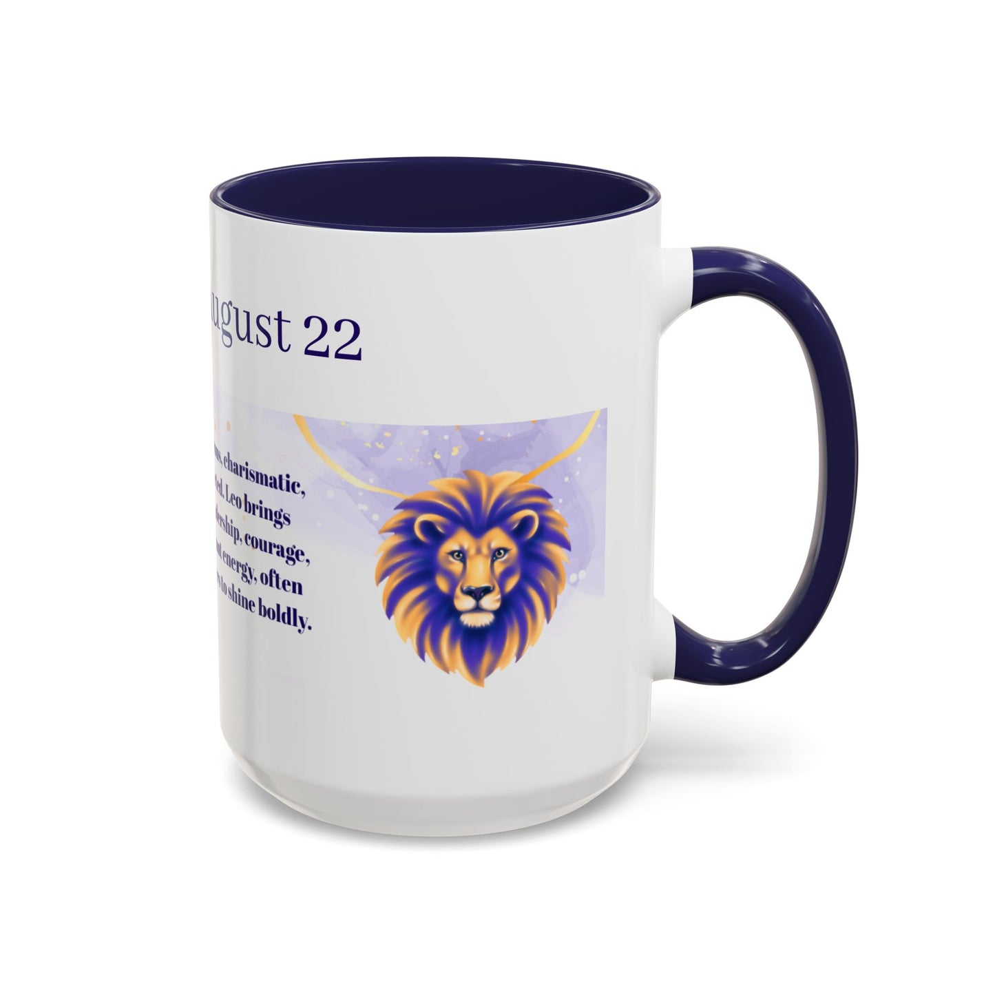 Leo Zodiac Coffee Mug — July 23–August 22 | Lion Horoscope Gift
