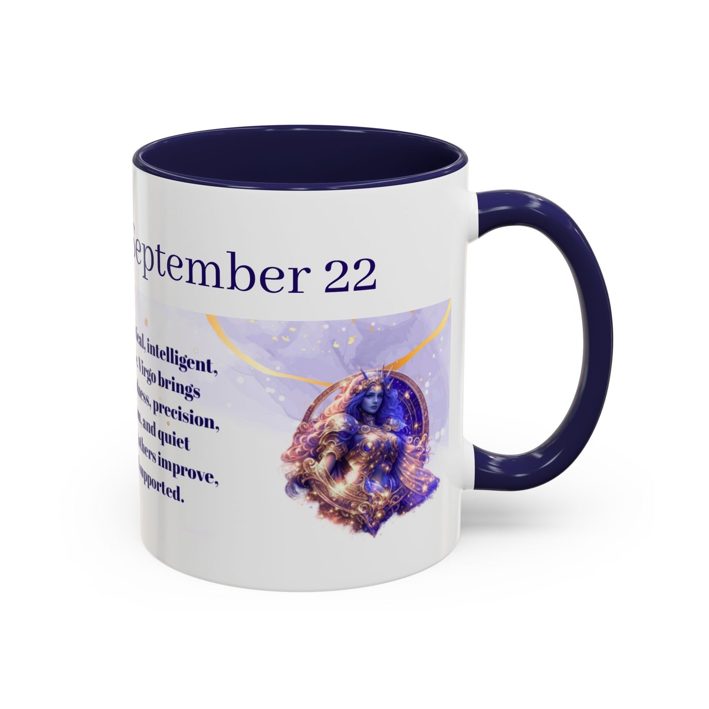 Virgo Zodiac Coffee Mug — August 23–September 22 Horoscope Gift