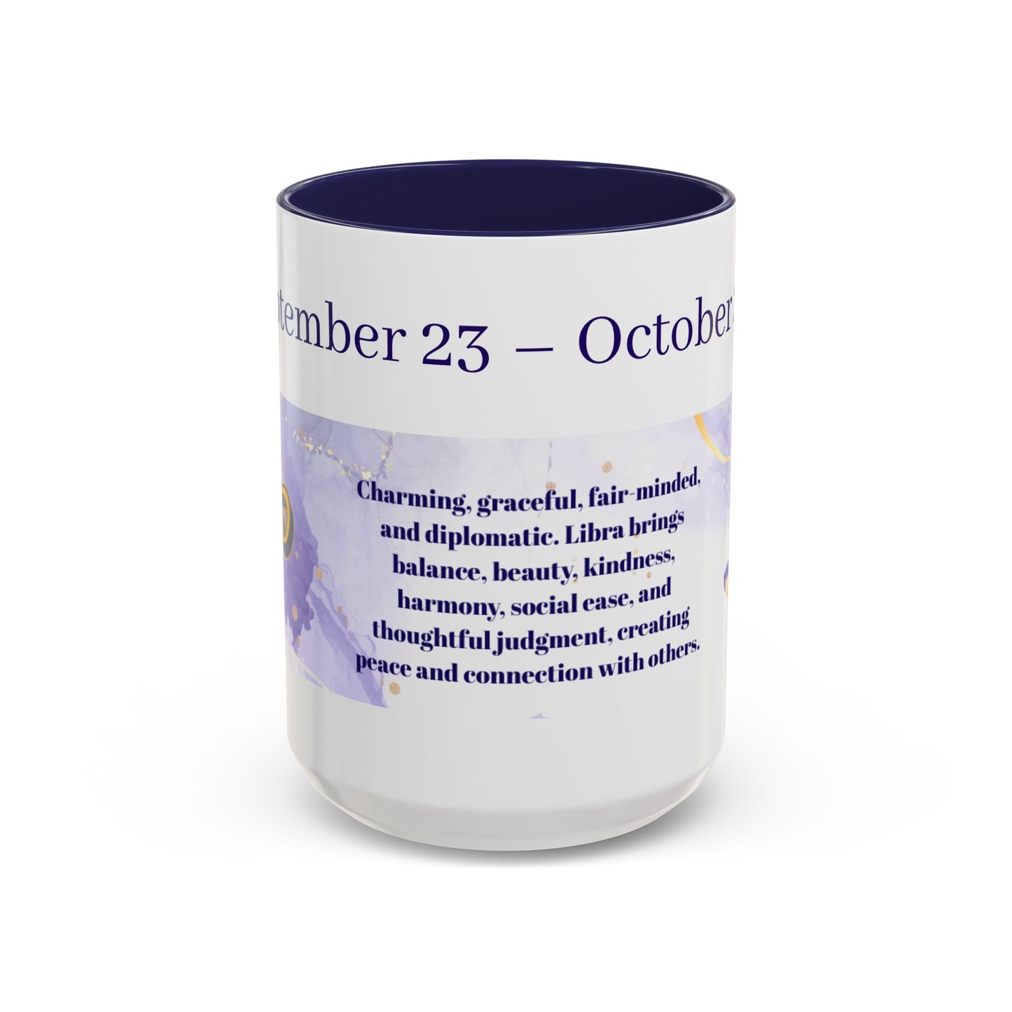 Libra Zodiac Coffee Mug – October 23–November 22 Birthday Gift