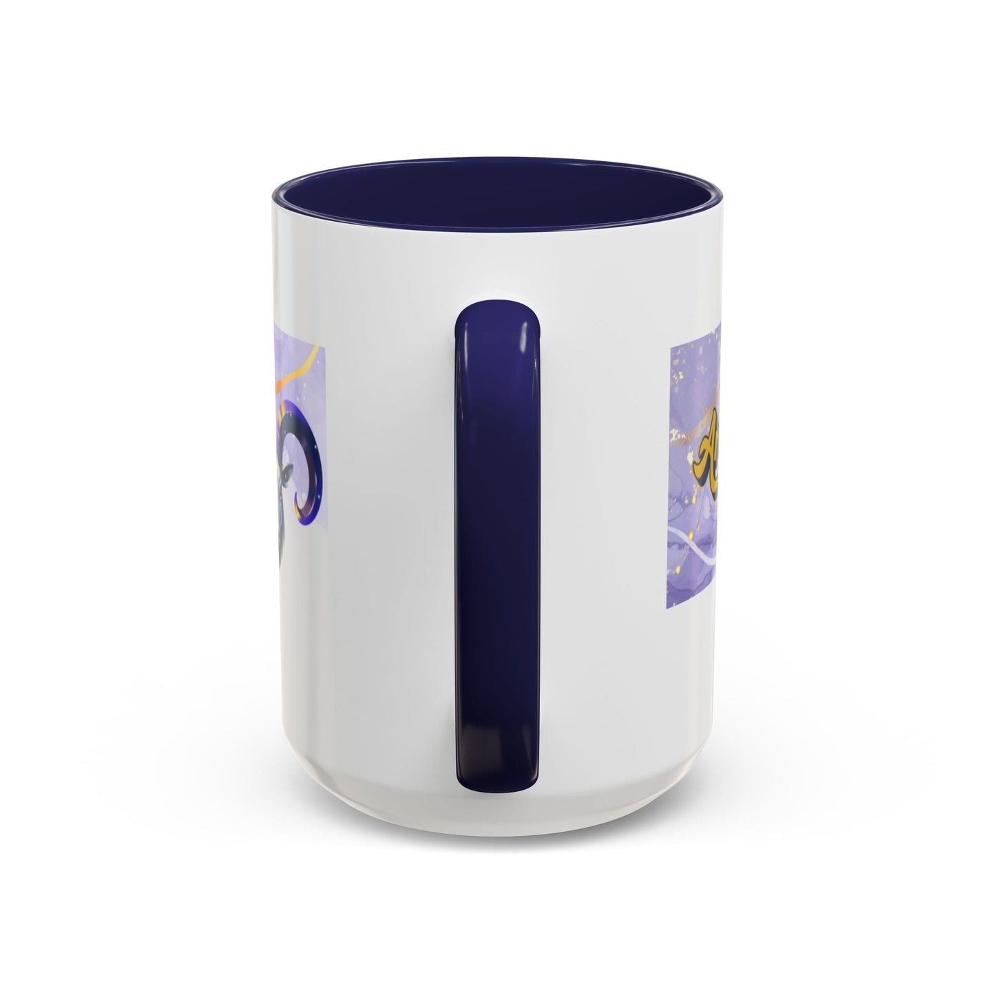 Aries Zodiac Coffee Mug — Ram Horoscope Traits Accent Mug (11/15oz)