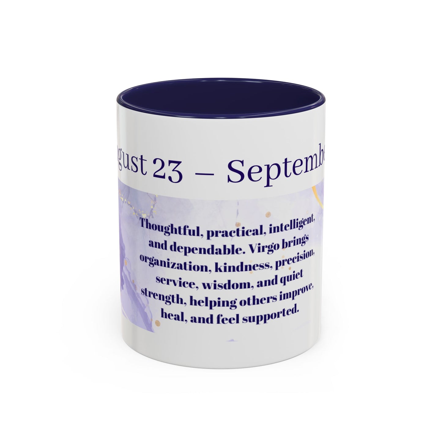 Virgo Zodiac Coffee Mug — August 23–September 22 Horoscope Gift
