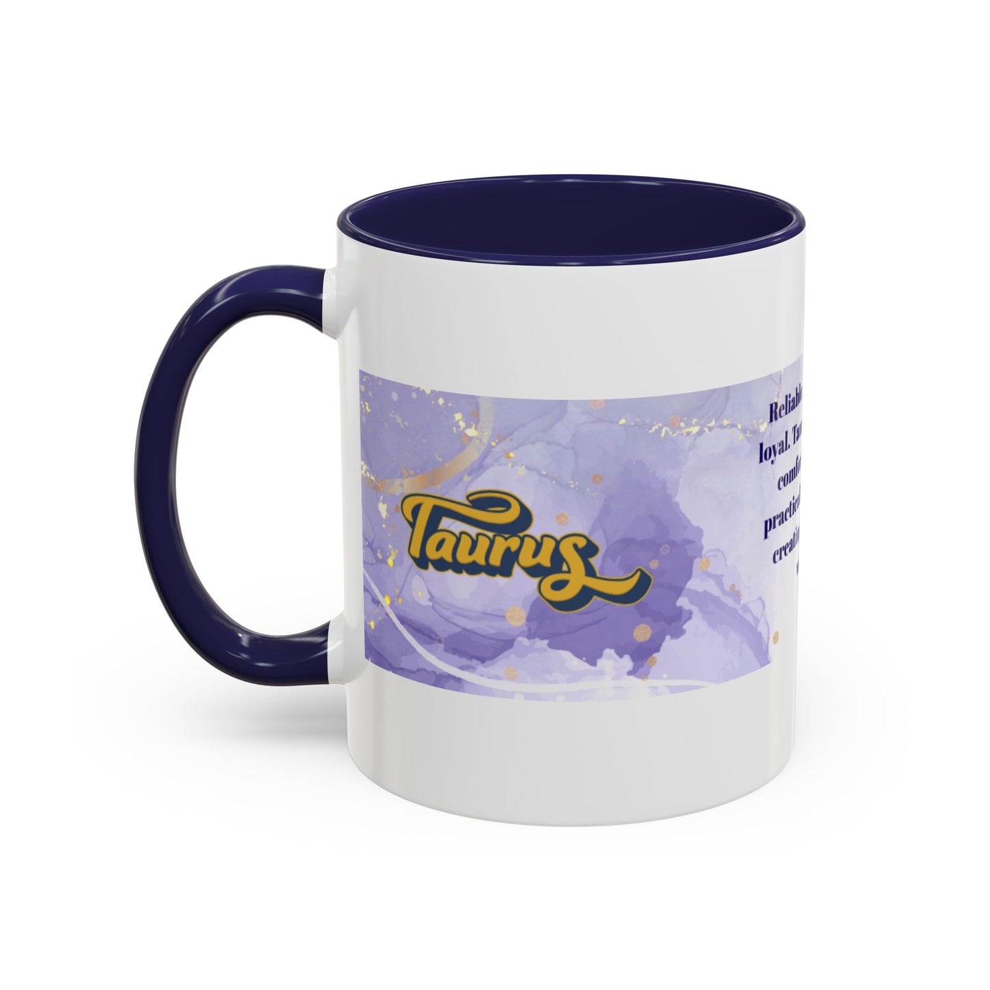 Taurus Horoscope Coffee Mug — Zodiac Bull Design with Taurus Traits (15oz)