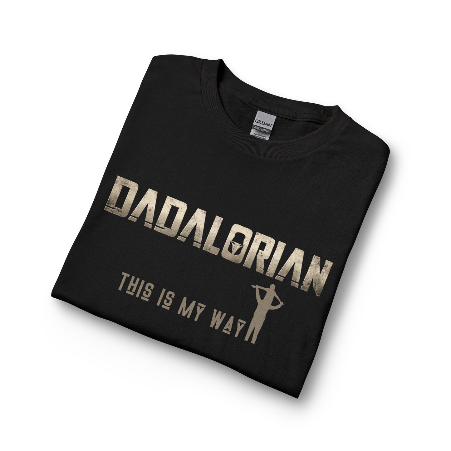 Dadalorian "This Is My Way" Long Sleeve 100% Cotton Tee - Father’s Day Star Wars Dad Shirt