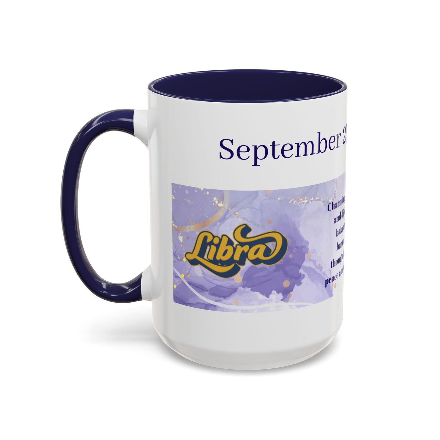 Libra Zodiac Coffee Mug – October 23–November 22 Birthday Gift