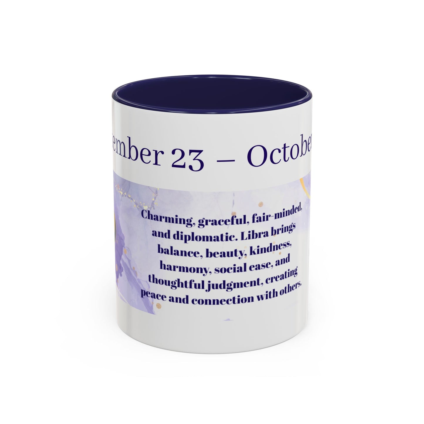 Libra Zodiac Coffee Mug – October 23–November 22 Birthday Gift