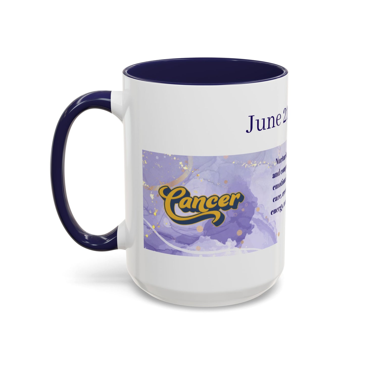 Cancer Zodiac Coffee Mug — June 21–July 22 Horoscope Gift