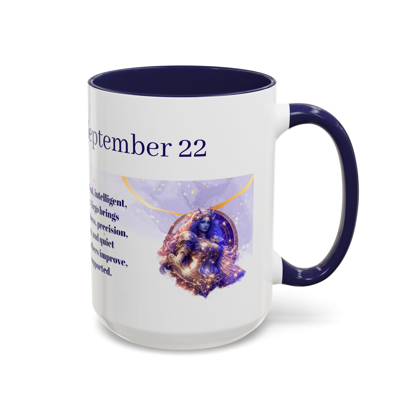 Virgo Zodiac Coffee Mug — August 23–September 22 Horoscope Gift