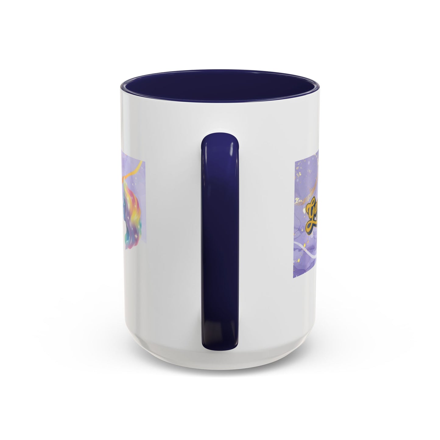 Gemini Zodiac Accent Coffee Mug — 'Curious, witty, adaptable' Horoscope Gift