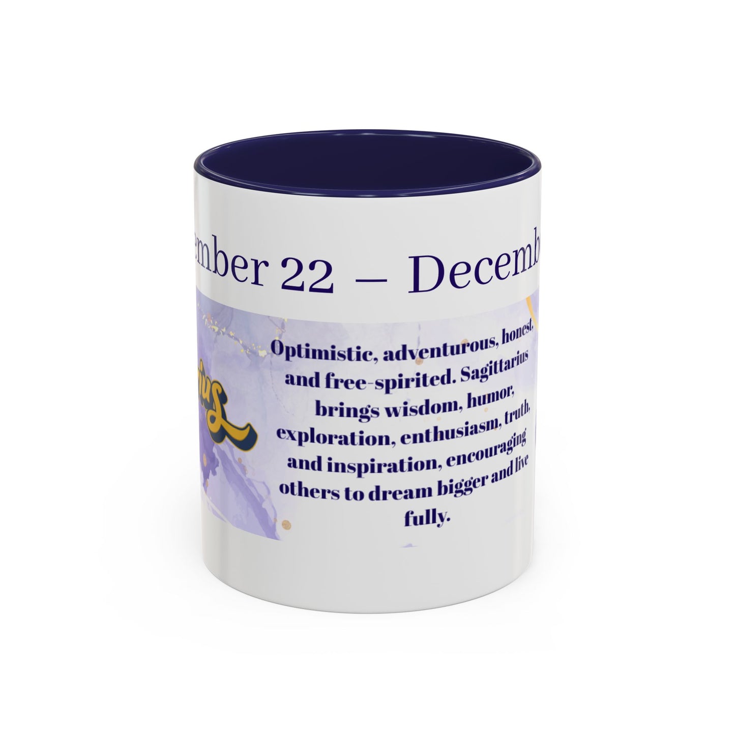 Sagittarius Zodiac Coffee Mug — December 22–January 21 Horoscope Gift