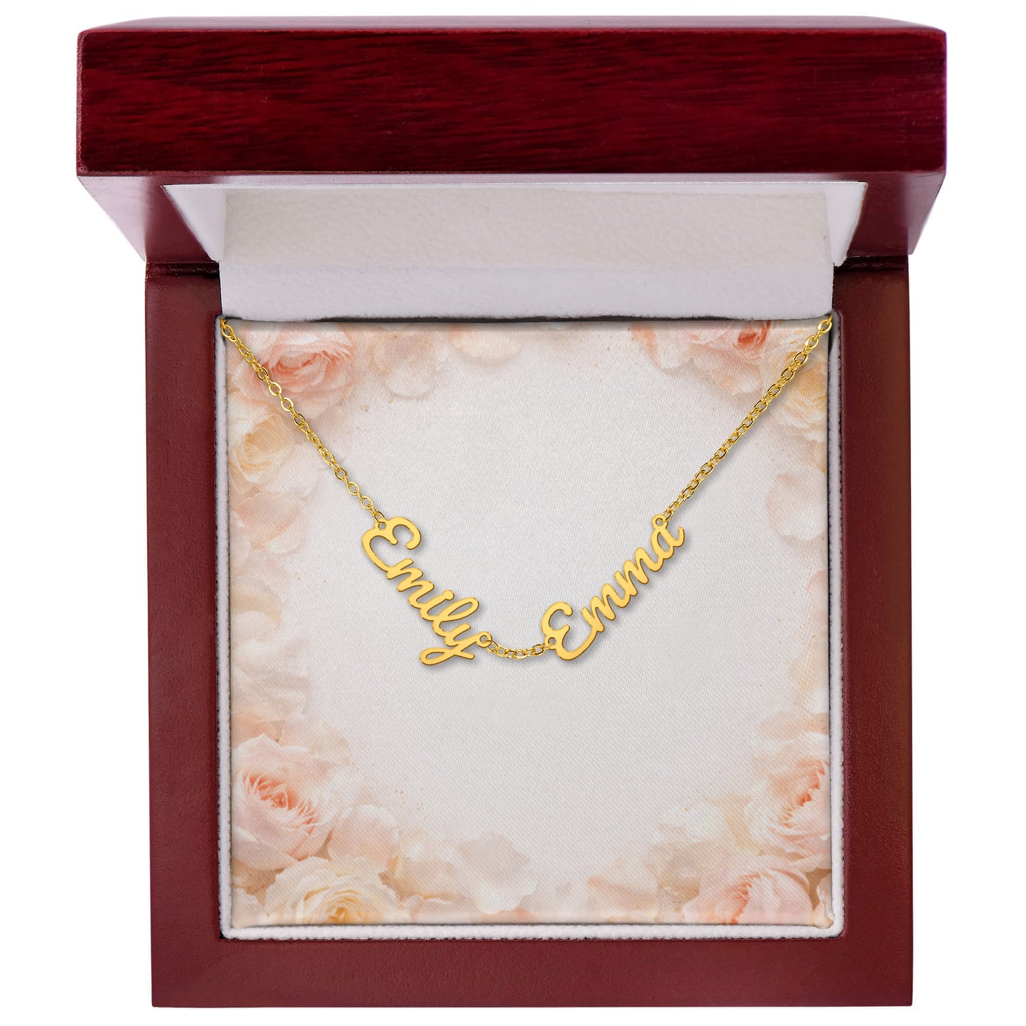 Custom Names Necklace 2 or 3 Names. Your choice of words or names