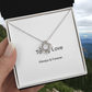 Love Knot Necklace – Symbol of Eternal Connection