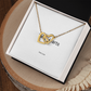 Interlocking Hearts Necklace – Two Hearts, One Love