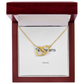 Interlocking Hearts Necklace – Two Hearts, One Love
