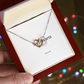 Interlocking Hearts Necklace – Two Hearts, One Love