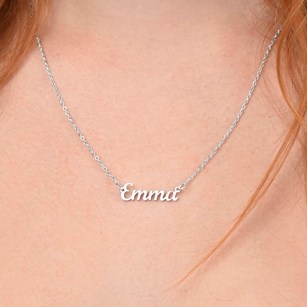 Make it your own -Personalized Necklace- Name