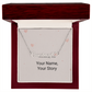 Personalized Heart Name Necklace – Wear Your Story