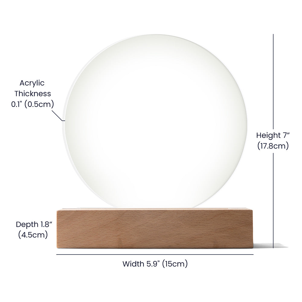 7 things we love about Dad Lighted Circle