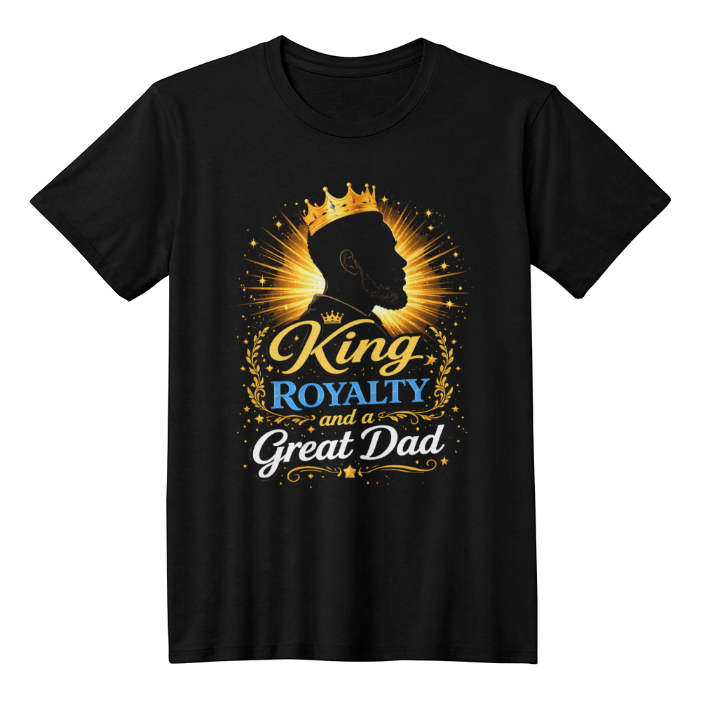 Ethnic King Royalty Dad - 100% Cotton T-shirt  Tee Shirt