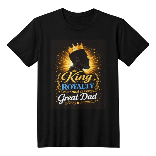 Ethnic King Royalty Dad - 100% Cotton T-shirt  Tee Shirt