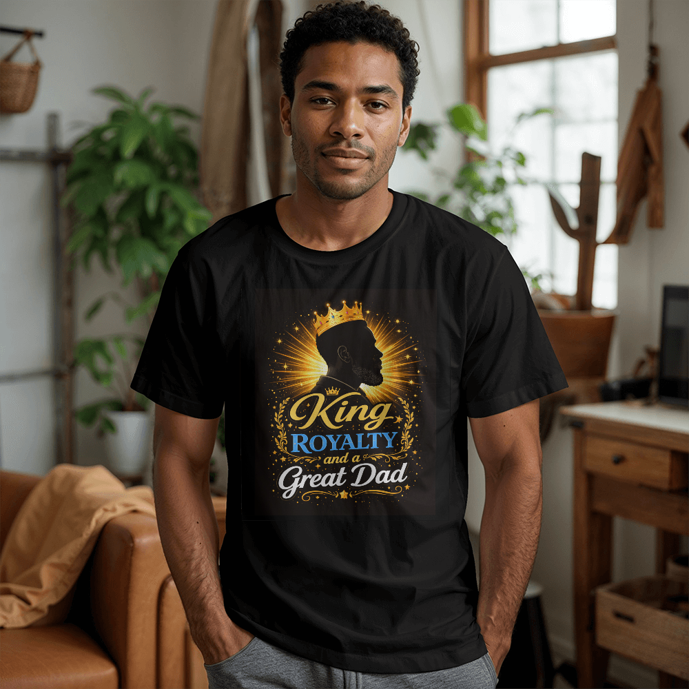 Ethnic King Royalty Dad - 100% Cotton T-shirt  Tee Shirt