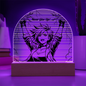 Anime Style Nightlight - Never Give Up!